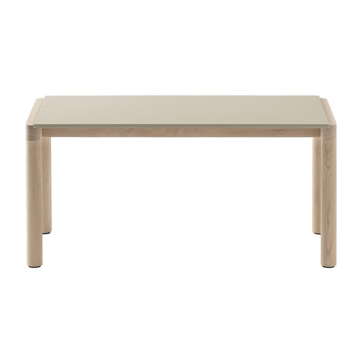 Stolik kawowy Couple 1 Plain 40x84x40 cm, Sand-oak Muuto