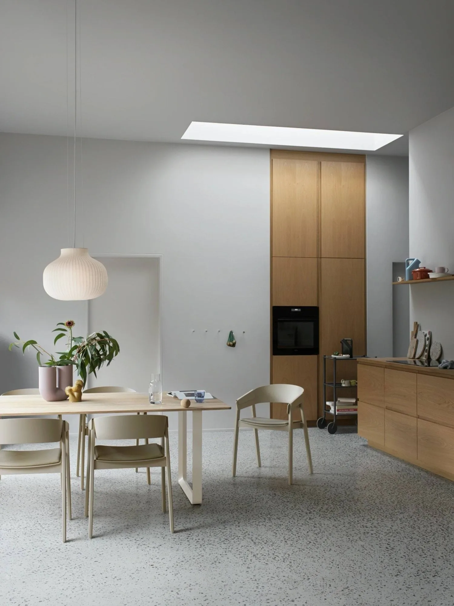 Strand lampa sufitowa close, 45 cm Muuto