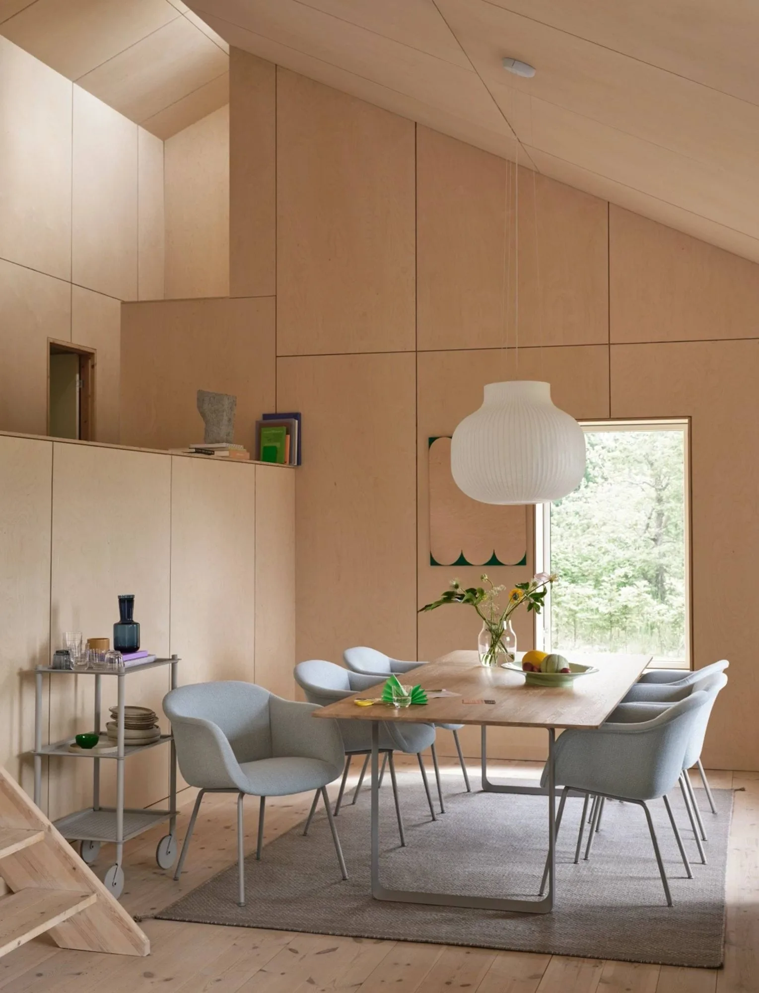 Strand lampa sufitowa close, 60 cm Muuto
