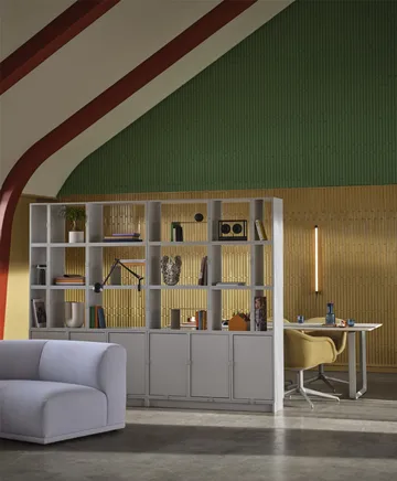 System modułowy Stacked biuro konfiguracja 2 - Grey - Muuto