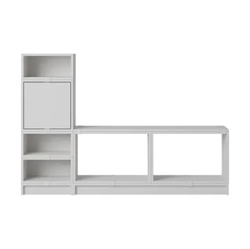 System modułowy Stacked hall konfiguracja 1 - Grey - Muuto