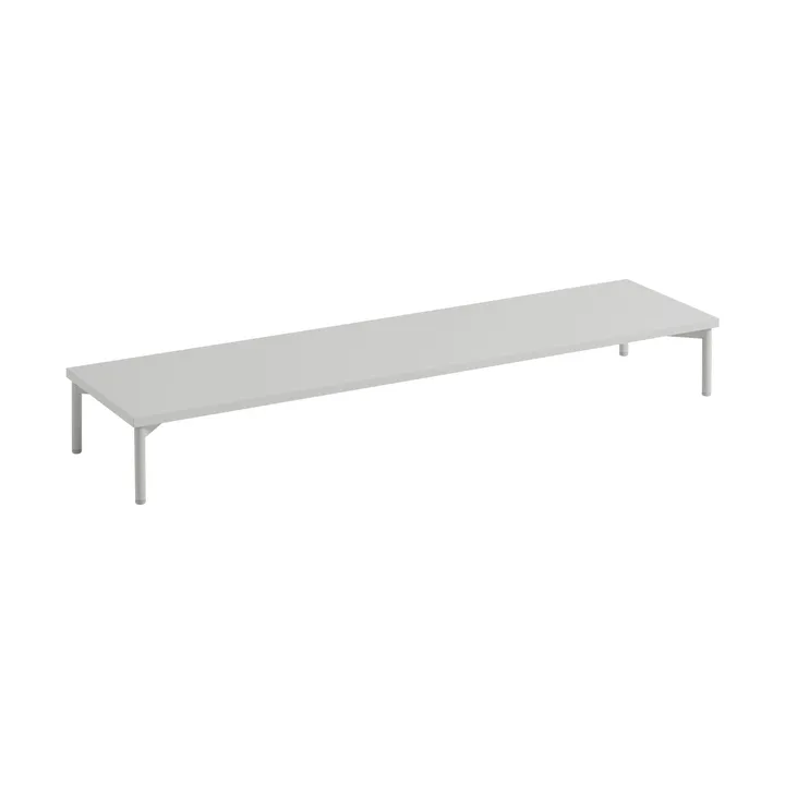 System modułowy Stacked podium w. tube base - Grey/Grey - Muuto