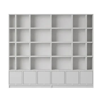 System modułowy Stacked regał konfiguracja 1 - Grey - Muuto