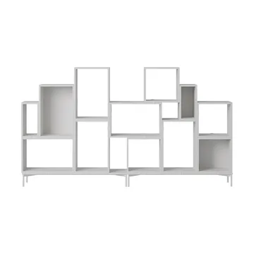 System modułowy Stacked regał konfiguracja 3 - Grey - Muuto