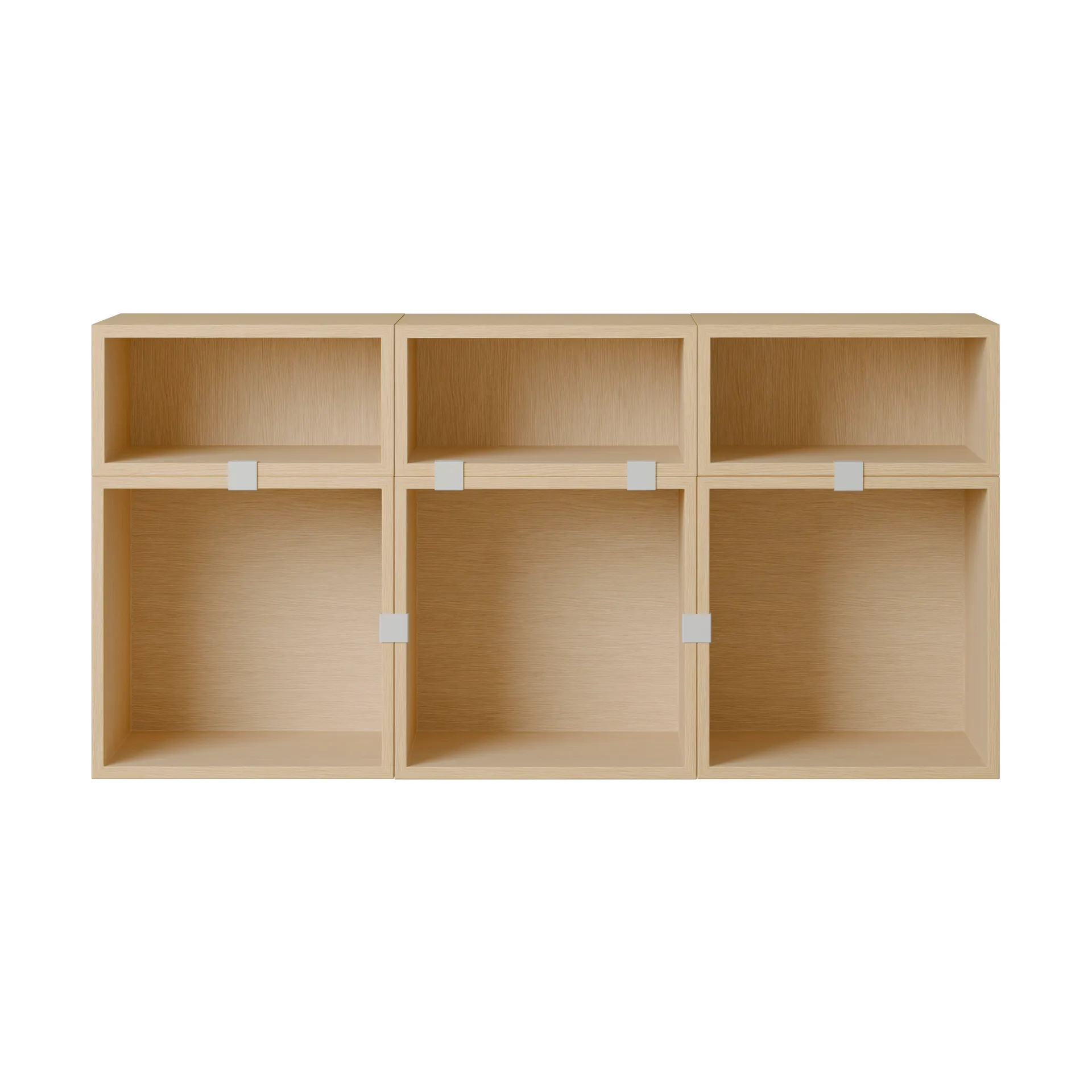 System modułowy Stacked sideboard konfiguracja 5, Dąb Muuto