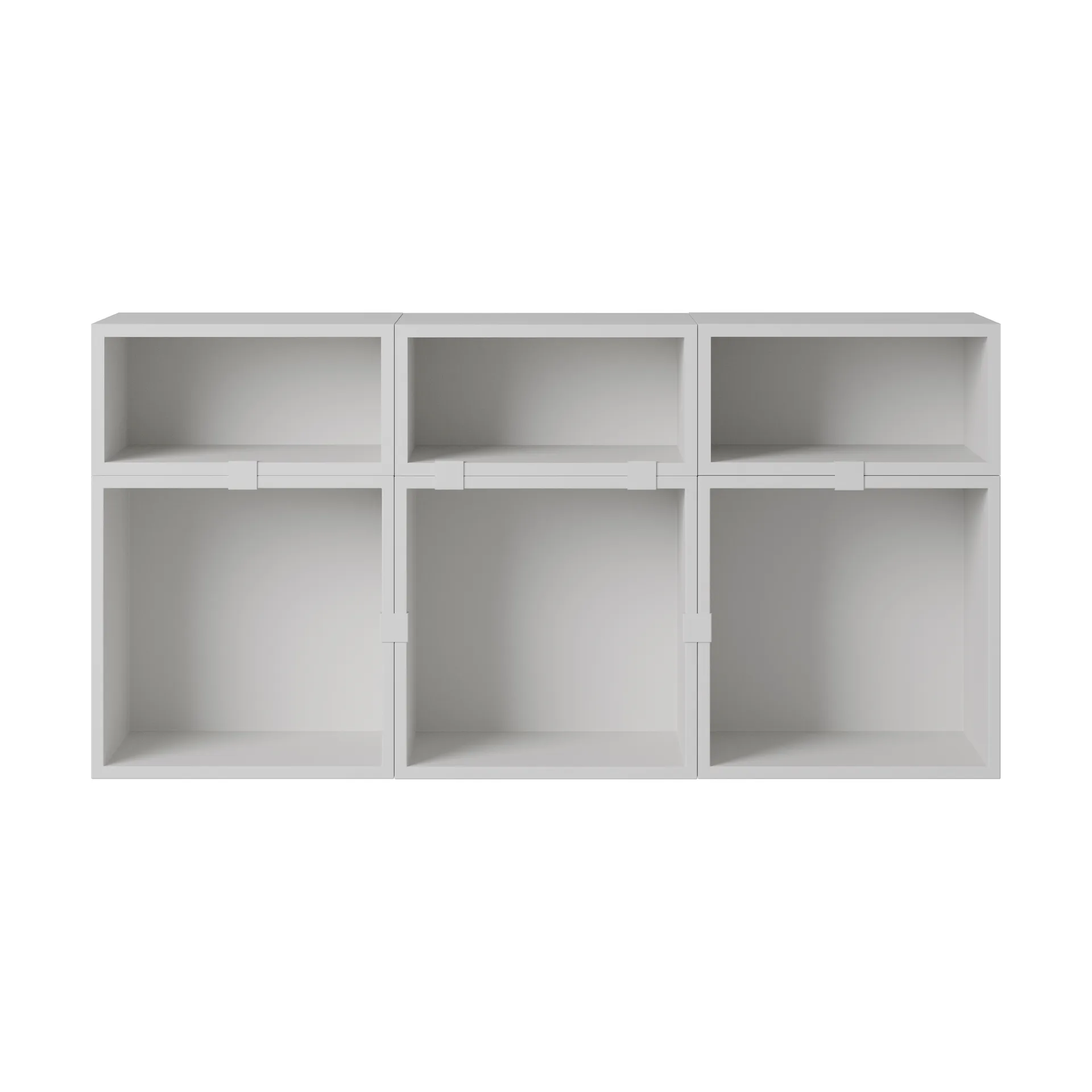 System modułowy Stacked sideboard konfiguracja 5, Grey Muuto