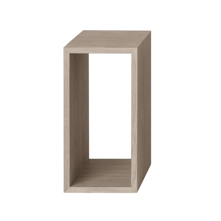 System regałów Stacked 2.0 otwarty, mały - dąb - Muuto