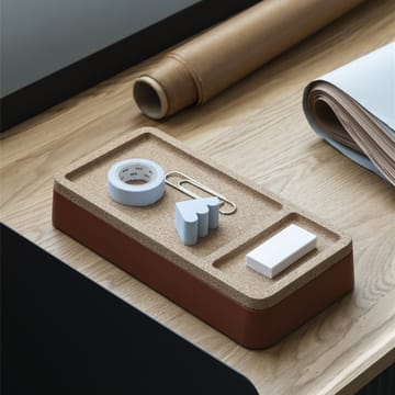 Taca Arrange Desktop 12x25 cm - Copper brown - Muuto