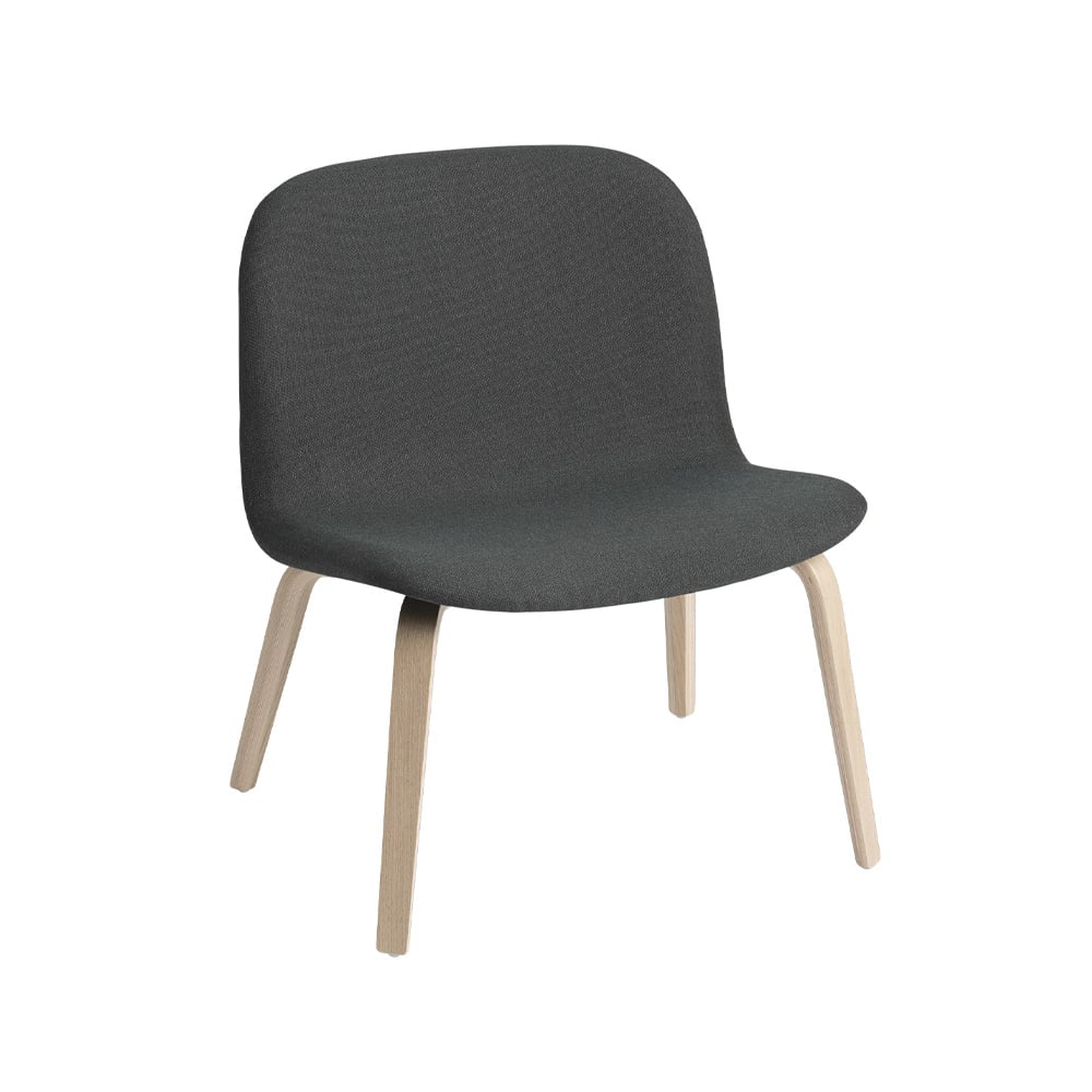 Muuto Visu fotel tapicerowany fotel Fiord 991-Oak | Skandynawski Design | Fotele i podnóżki | Zielony
