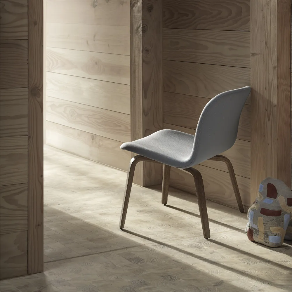Visu fotel tapicerowany fotel, Steelcut trio 515-Oak Muuto