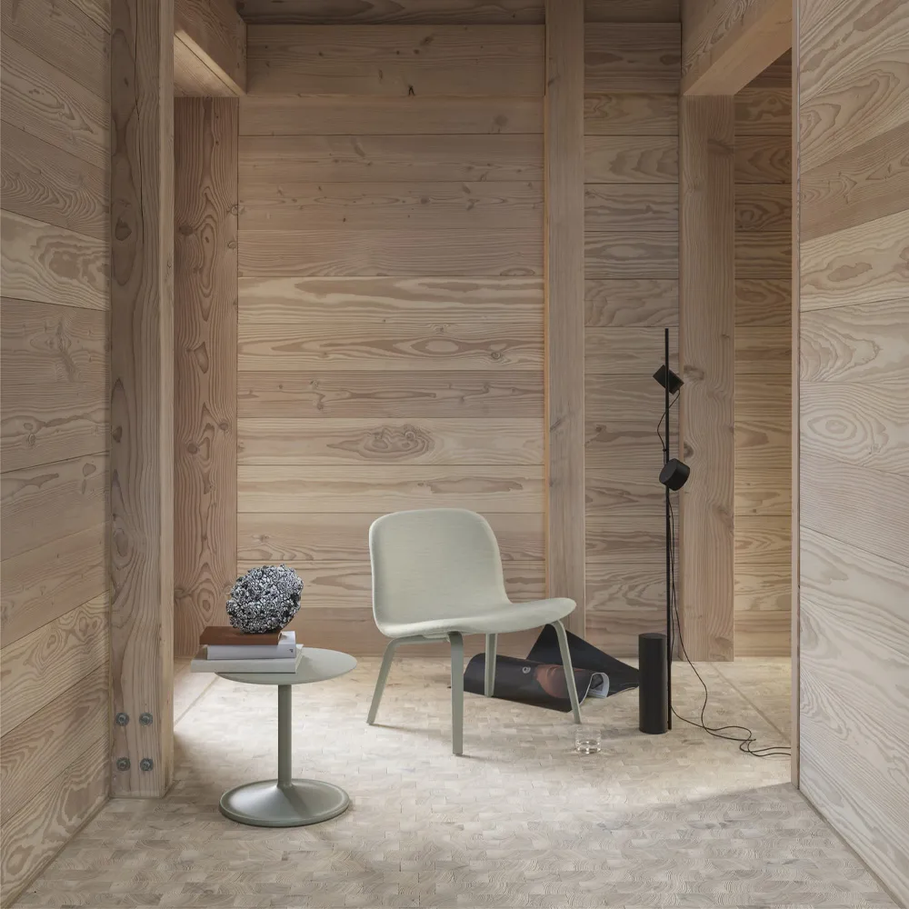 Visu fotel tapicerowany fotel, Steelcut trio 515-Oak Muuto