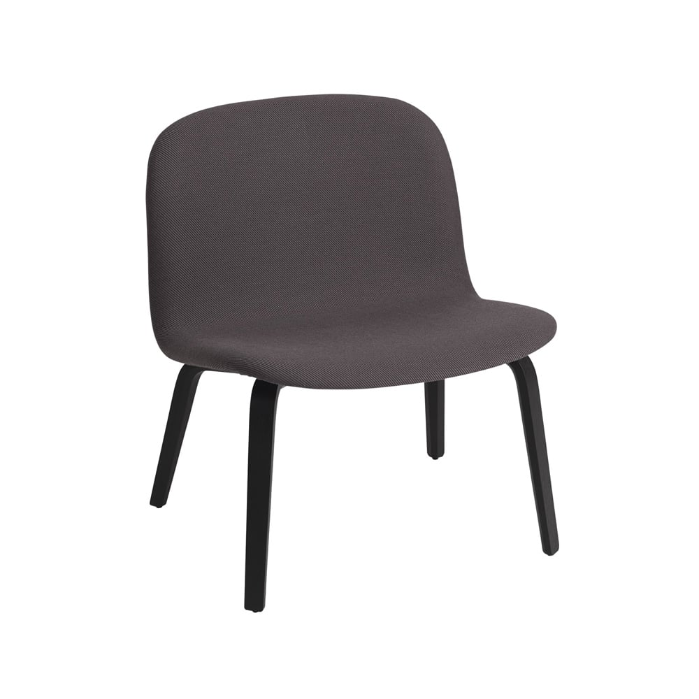 Muuto Visu fotel tapicerowany fotel Twill weave 160-Black