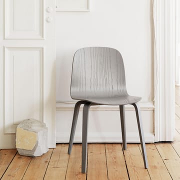 Visu krzesło drewno - Grey - Muuto