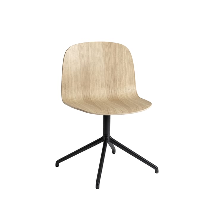 Visu Wide krzesło - Oak-Swivel base - Muuto