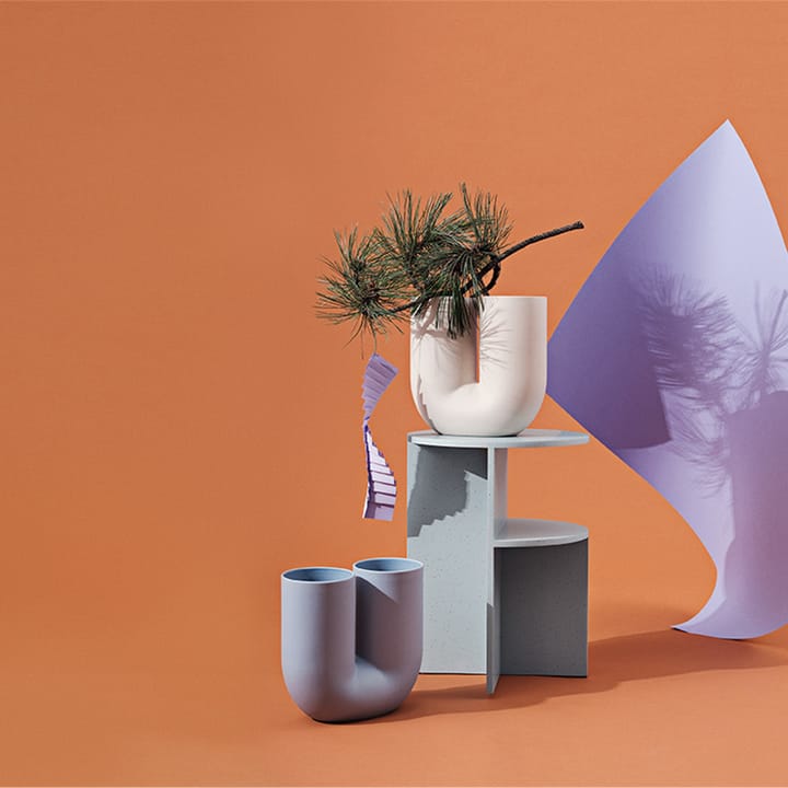 Wazon Kink 26 cm, Dusty lilac Muuto