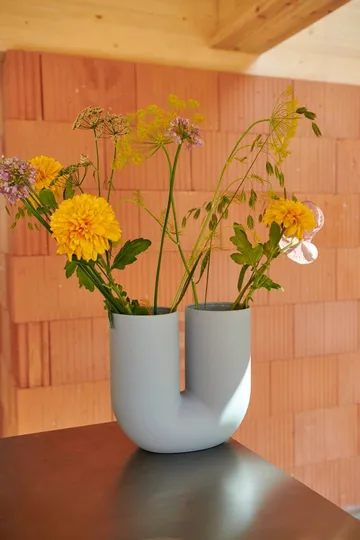 Wazon Kink 26 cm - Jasnoniebieski - Muuto