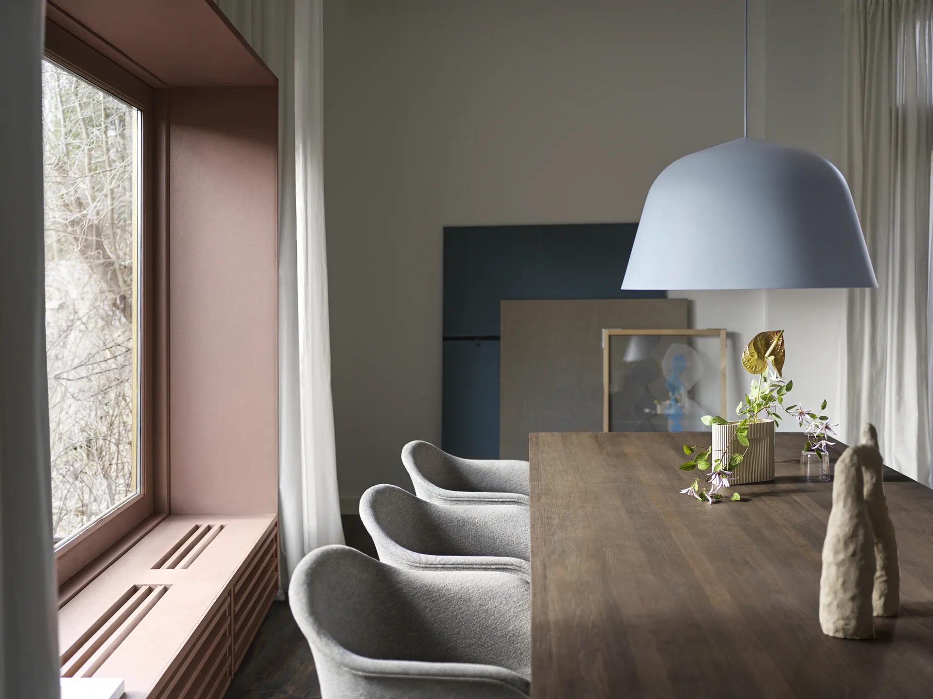 Wazon Ridge 16,5 cm, Beżowy Muuto