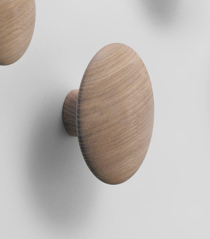 Wieszak Dots dębowy, dąb średni Muuto