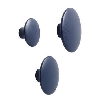 Wieszak Dots granatowy - duży - Muuto