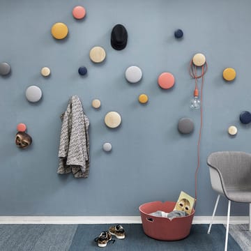 Wieszak Dots granatowy - mały - Muuto
