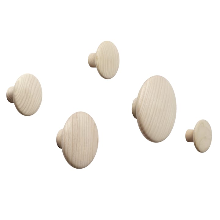 Wieszak Dots jesionowy, średni Muuto