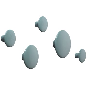 Wieszak Dots petroleum (ciemny turkus) - mały - Muuto