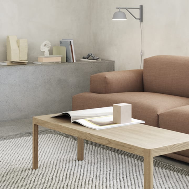 Workshop stolik boczny, Black 86x86 cm Muuto