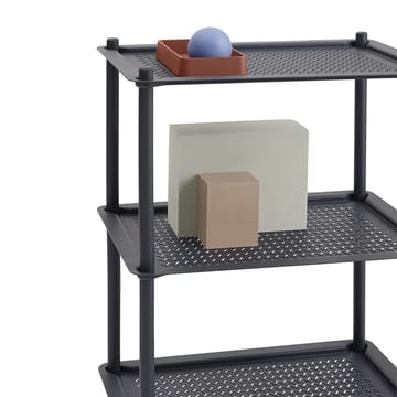 Wózek Flow 3-layer 90 cm - Niebiesko-szary - Muuto