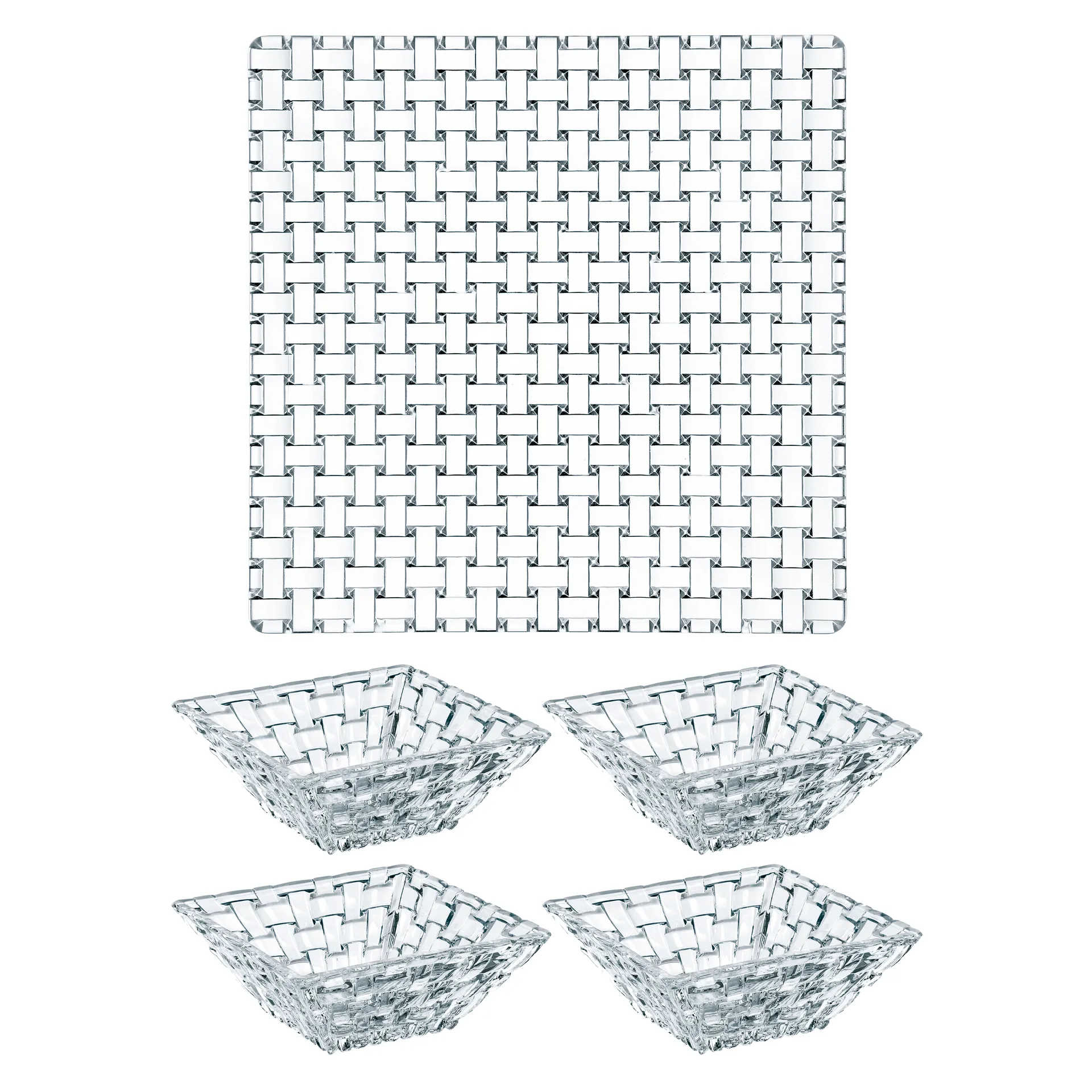 Bossa Nova zestaw do serwowania 5 sztuk, Przezroczysty Nachtmann