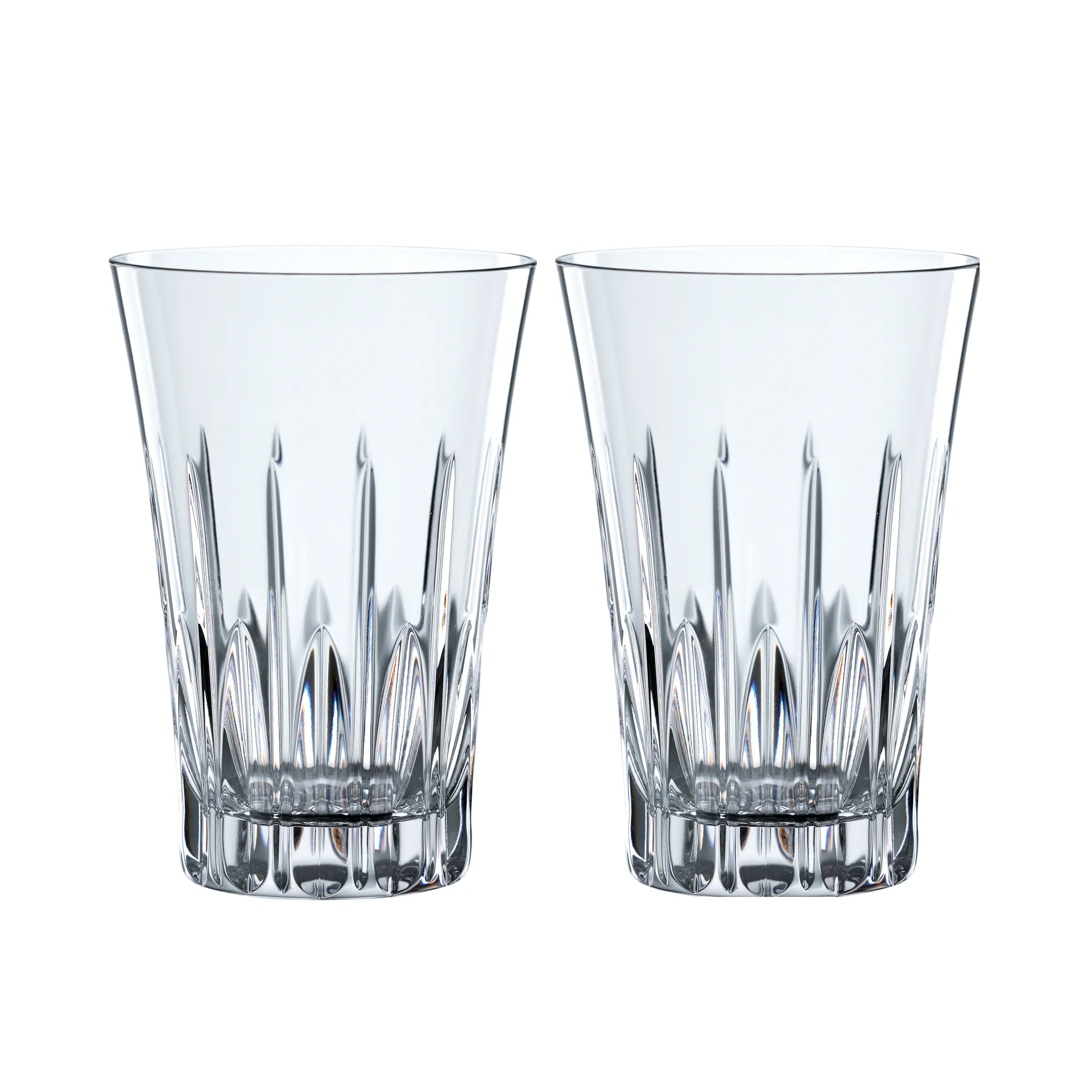 Classix dekor A szklanki do whisky 344 ml, 2‑pak, Przezroczysty Nachtmann