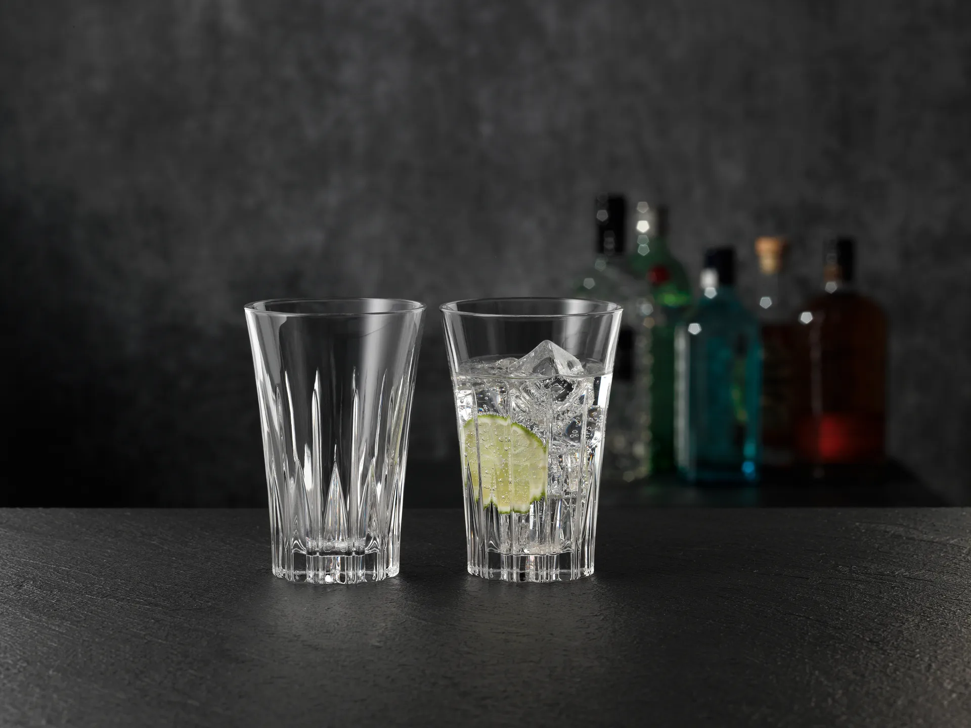 Classix dekor A szklanki do whisky 344 ml, 2‑pak, Przezroczysty Nachtmann