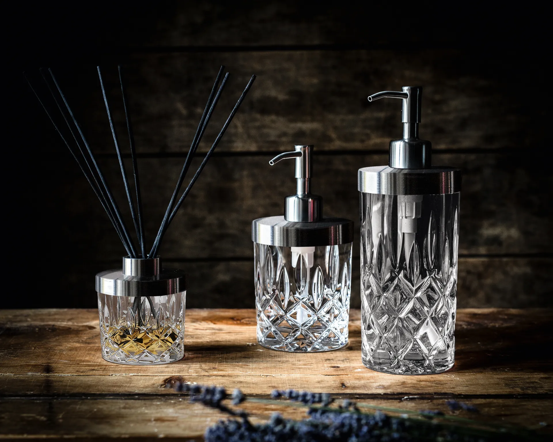 Dozownik do mydła Noblesse 16,5 cm, Przezroczysty Nachtmann