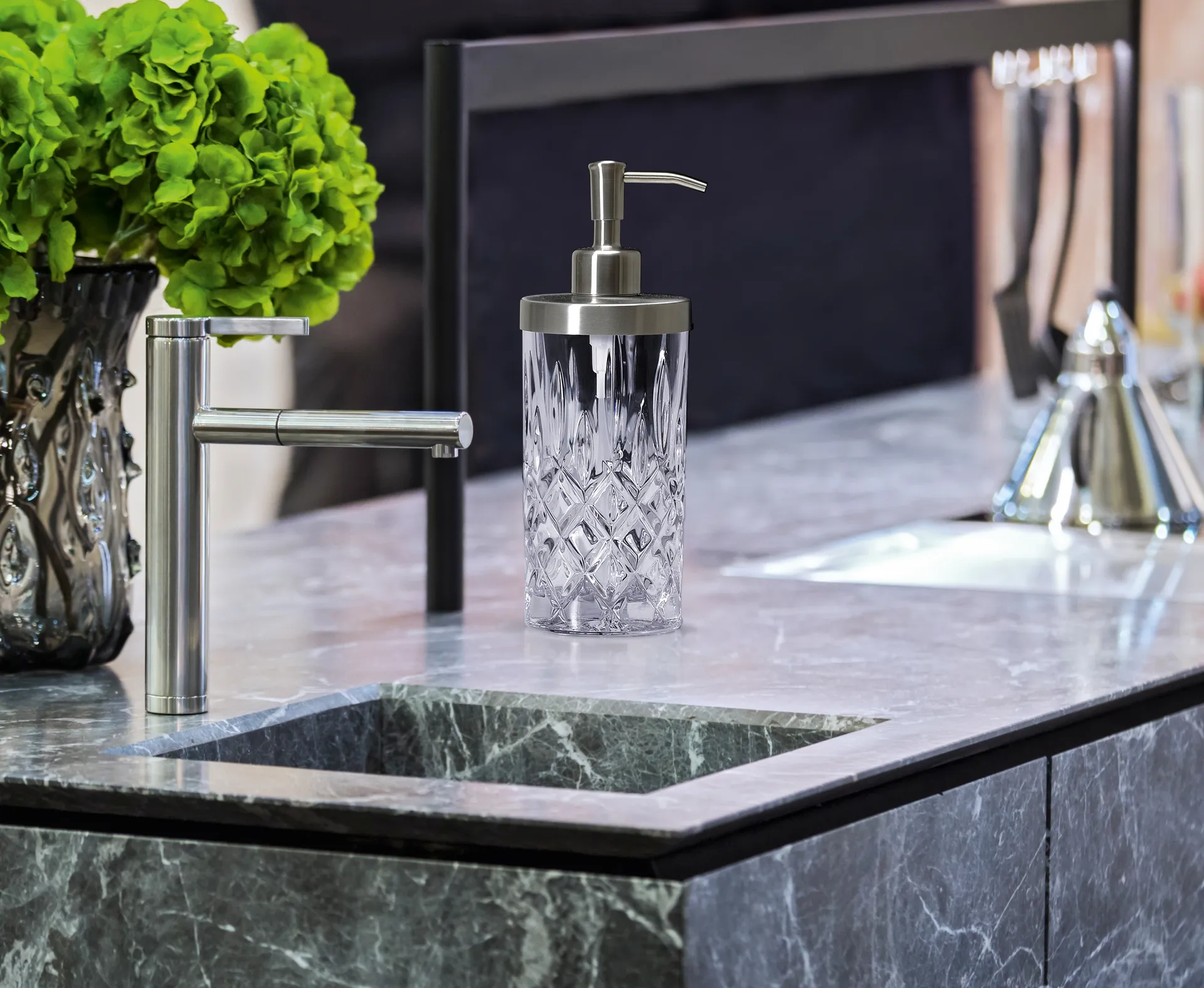 Dozownik do mydła Noblesse XL 21,5 cm, Przezroczysty Nachtmann