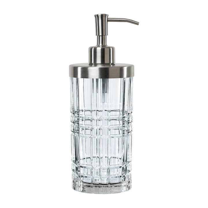 Dozownik do mydła Square 21,5 cm - Przezroczysty - Nachtmann