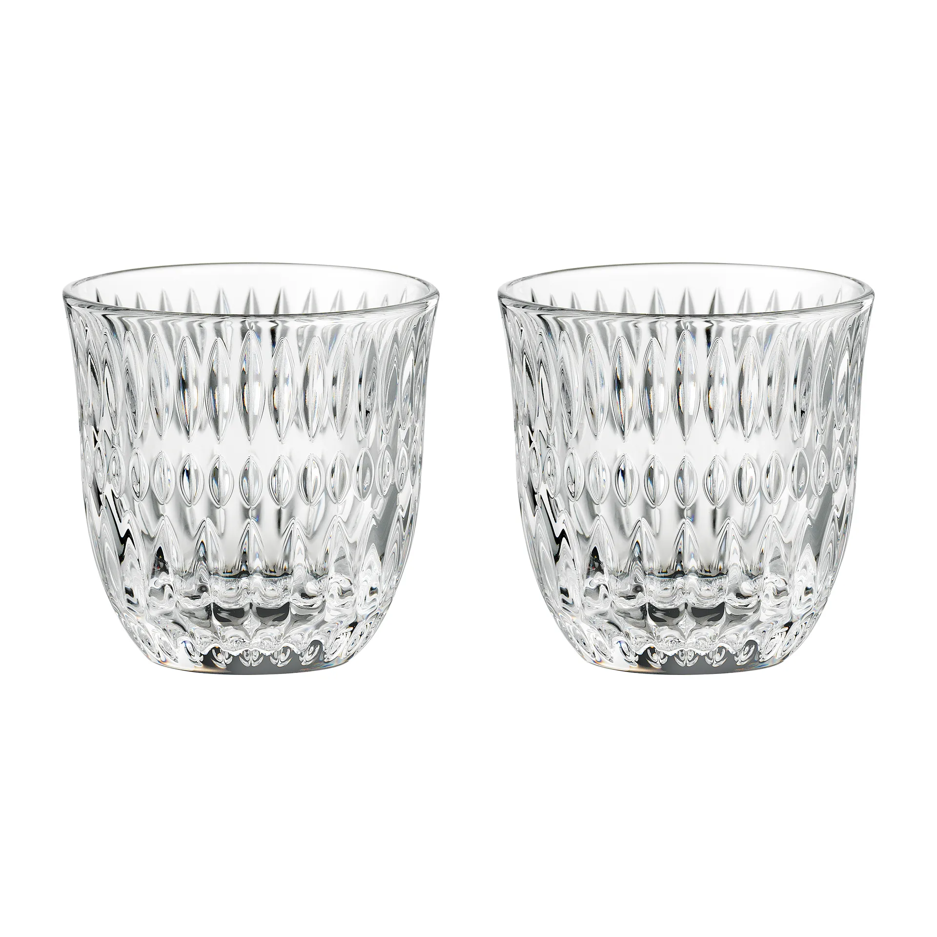 Ethno Barista Espresso szklanki 90 ml 2‑pak, Clear Nachtmann