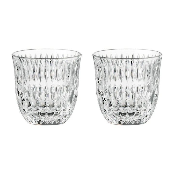 Ethno Barista Espresso szklanki 90 ml 2‑pak - Clear - Nachtmann