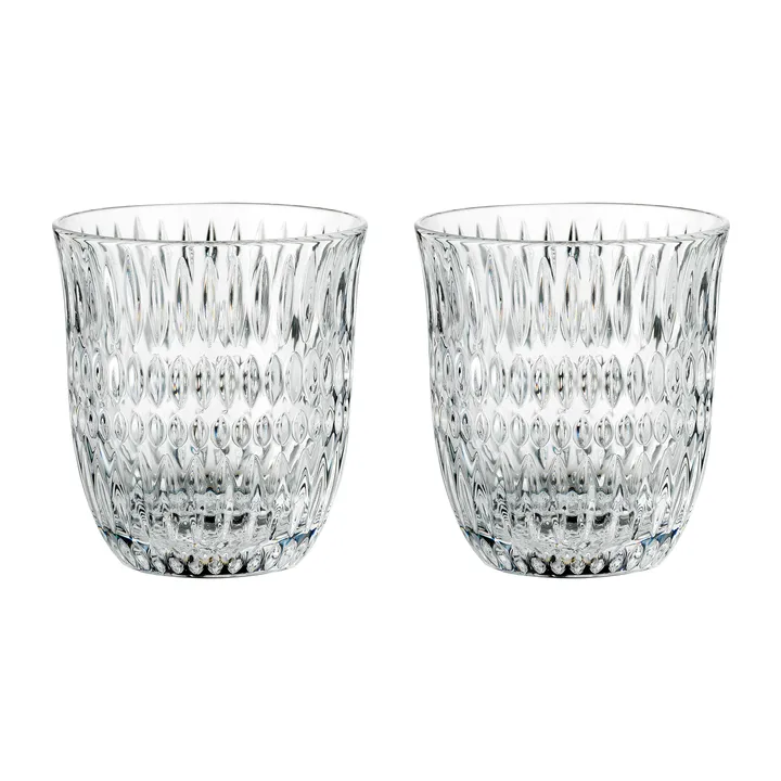 Ethno Barista szklanki do cappuccino 234 ml, 2‑pak - Clear - Nachtmann