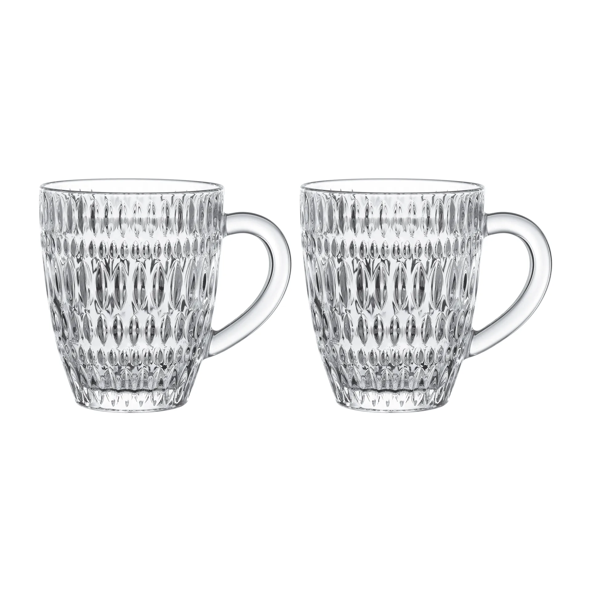 Ethno kubek 392 ml, 2‑pak, Przezroczysty Nachtmann