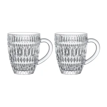 Ethno kubek 392 ml, 2‑pak - Przezroczysty - Nachtmann