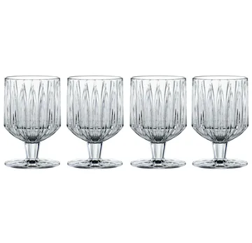 Jules szklanki na nóżce 4-pak - Przezroczysty - Nachtmann