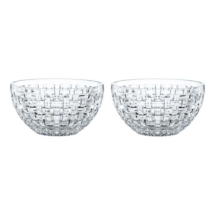 Miska Bossa Nova z silikonową pokrywką Ø15 cm 2-pak, Przezroczysty Nachtmann
