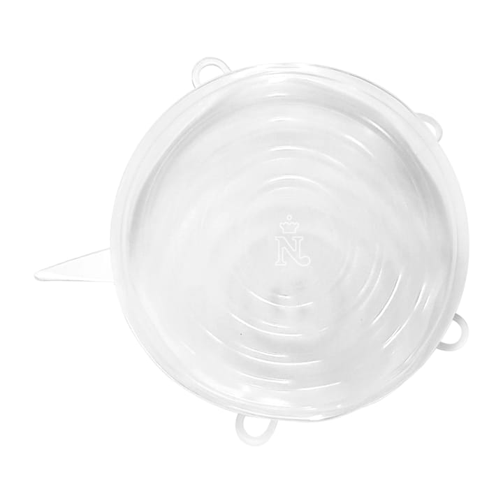 Miska Bossa Nova z silikonową pokrywką Ø15 cm 2-pak, Przezroczysty Nachtmann