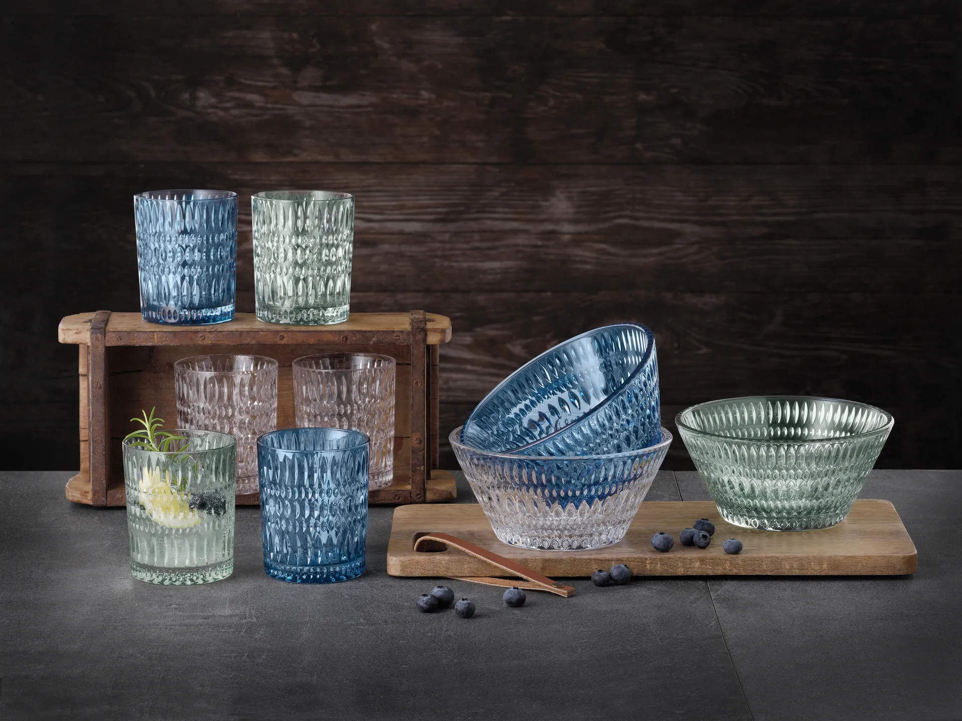 Miska Ethno Ø16,5 cm, Vintage blue Nachtmann