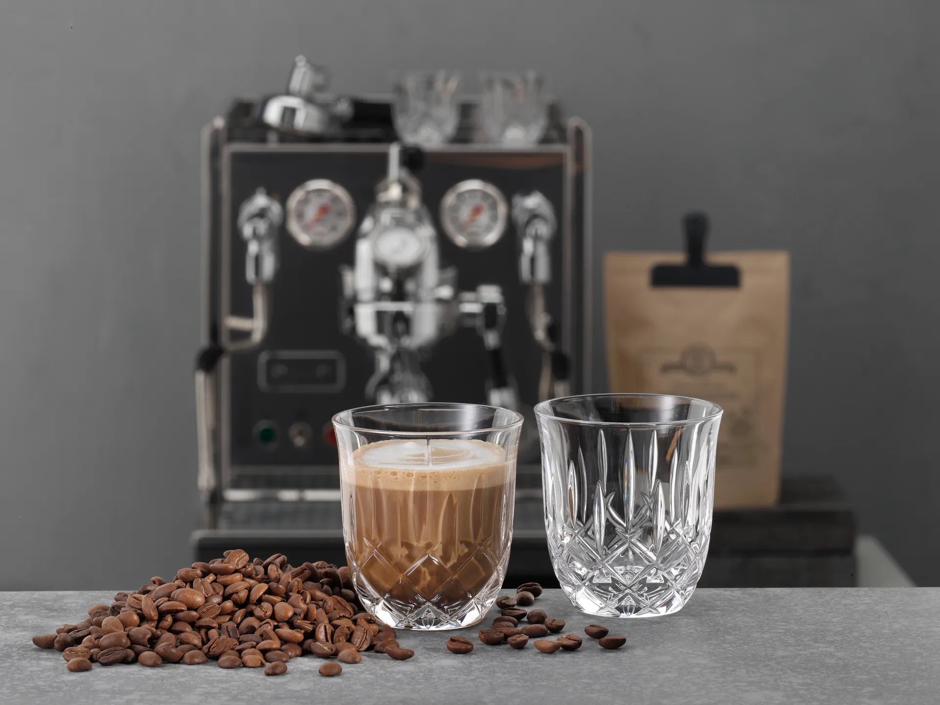 Noblesse Barista Cappuccino szklanki 235 ml, 2‑pak, Clear Nachtmann