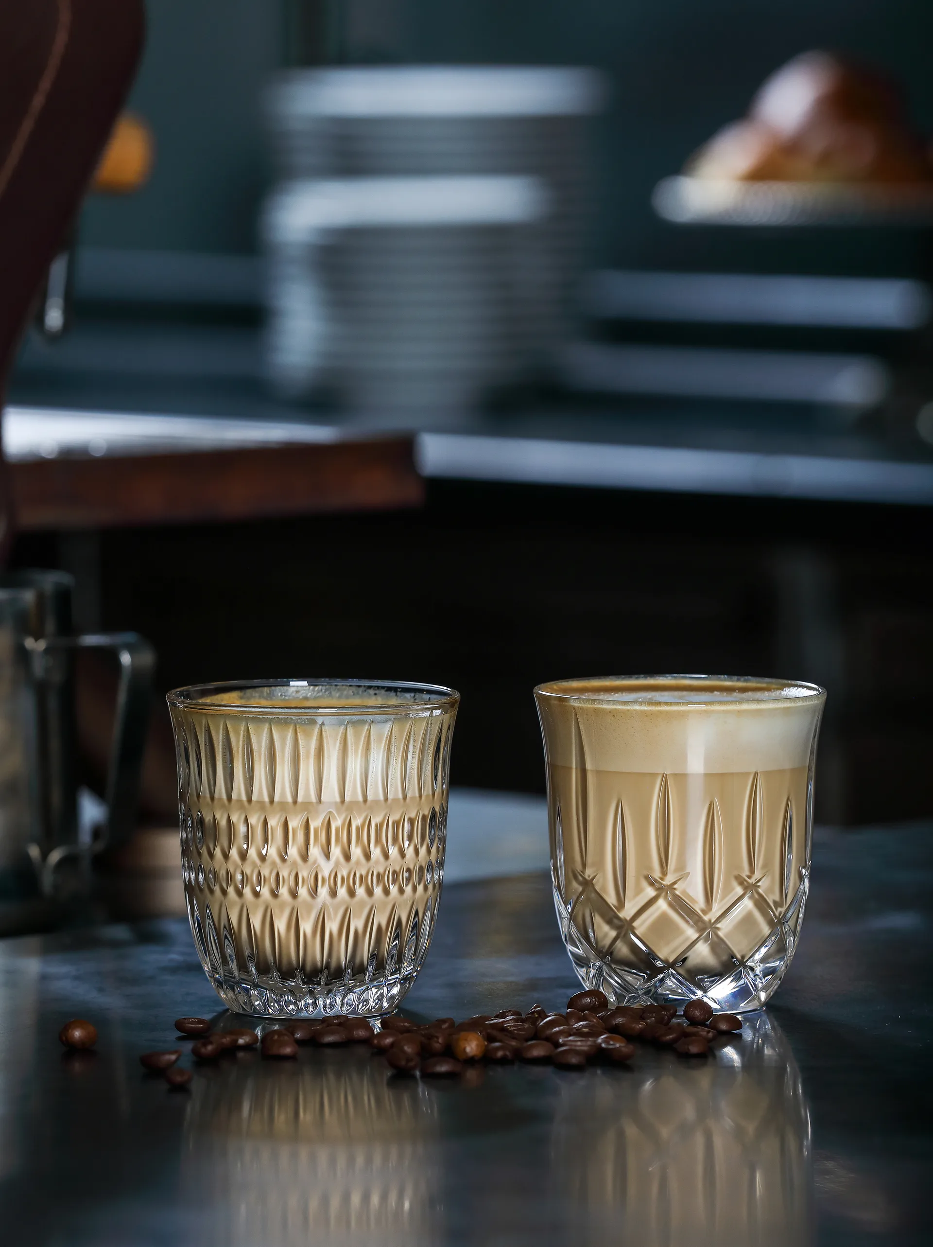 Noblesse Barista Cappuccino szklanki 235 ml, 2‑pak, Clear Nachtmann