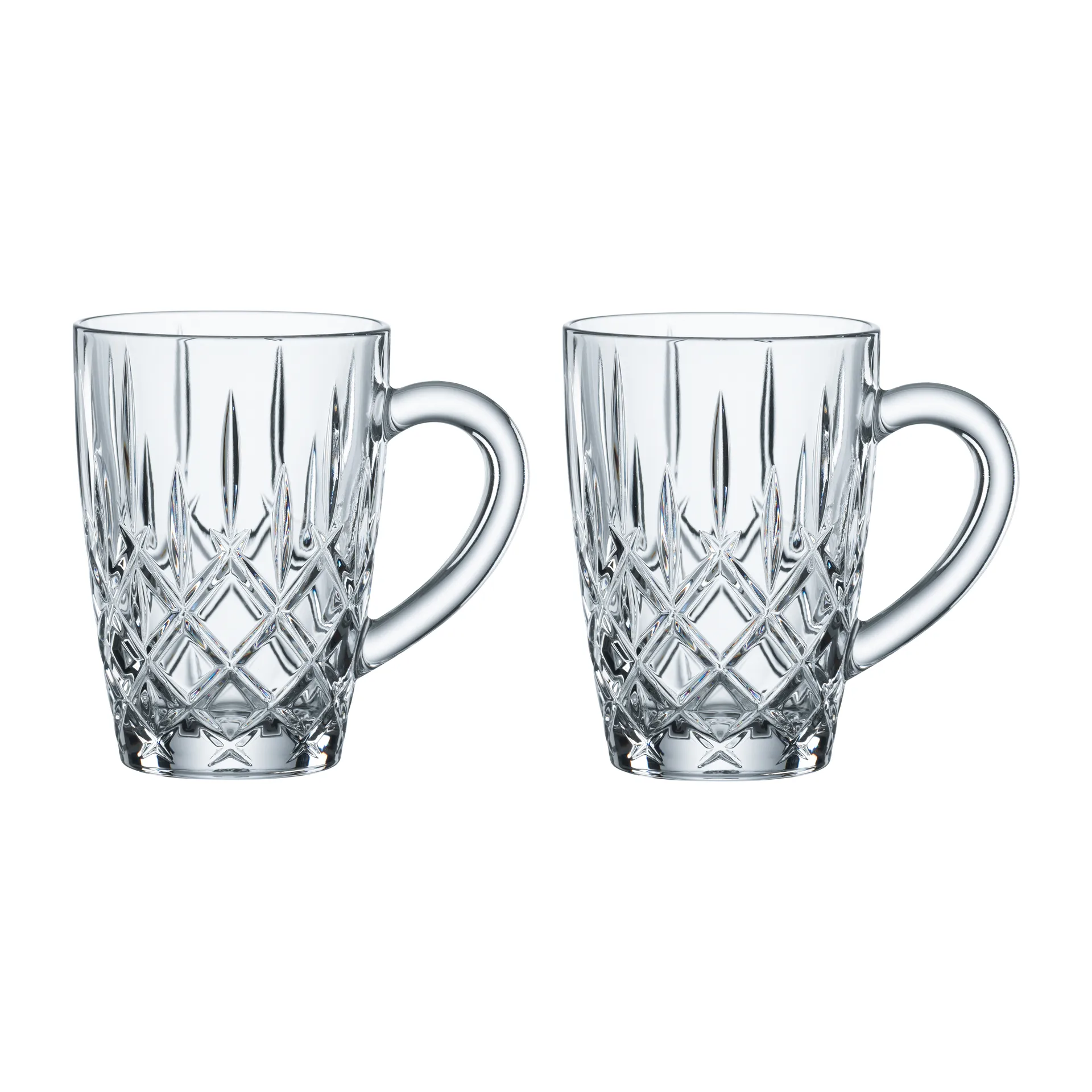 Noblesse Barista Coffee szklanki 347 ml, 2‑pak, Clear Nachtmann