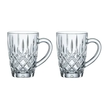 Noblesse Barista Coffee szklanki 347 ml, 2‑pak - Clear - Nachtmann