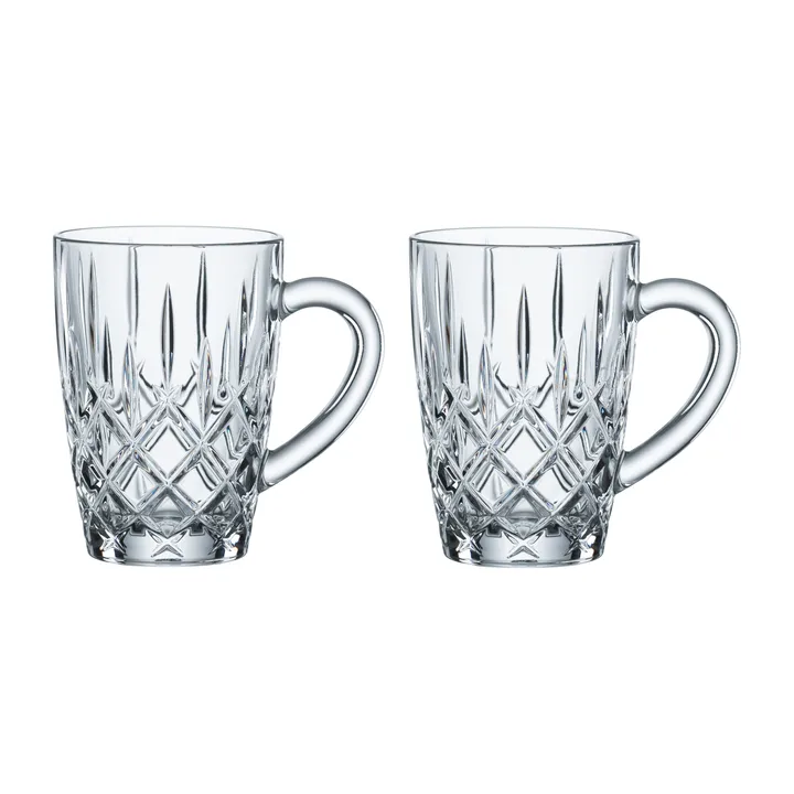 Noblesse Barista Coffee szklanki 347 ml, 2‑pak - Clear - Nachtmann
