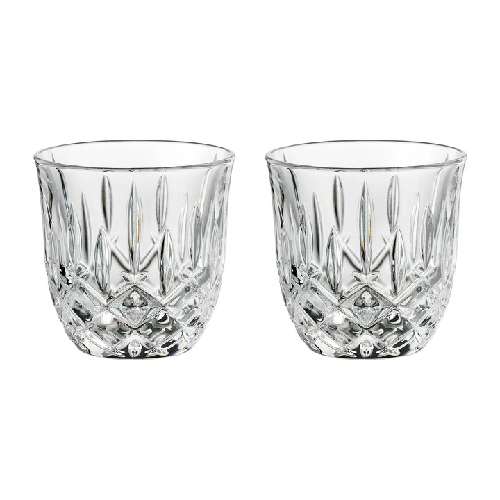 Noblesse Barista Espresso szklanki 90 ml, 2‑pak - Clear - Nachtmann