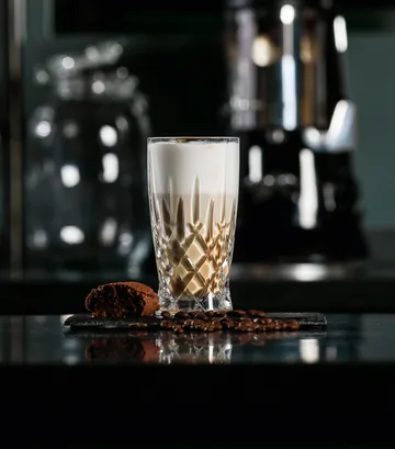 Noblesse Barista Latte szklanki 350 ml, 2‑pak - Clear - Nachtmann